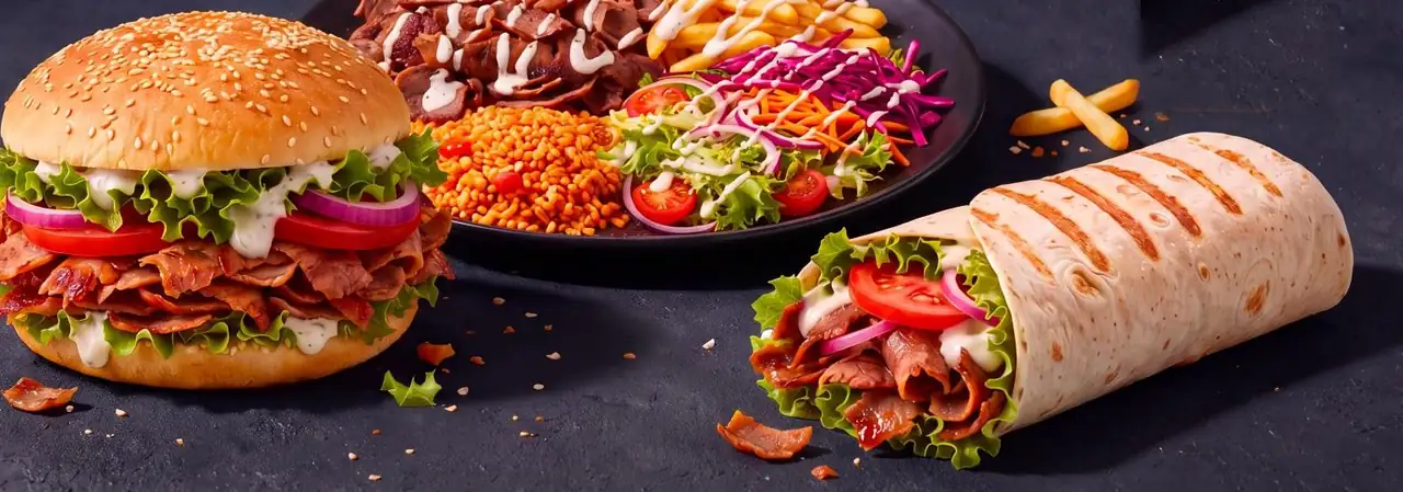 Kebab pain, assiette kebab et galette kebab O’GÜL